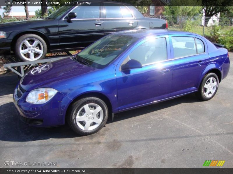 Pace Blue / Gray 2007 Chevrolet Cobalt LT Sedan