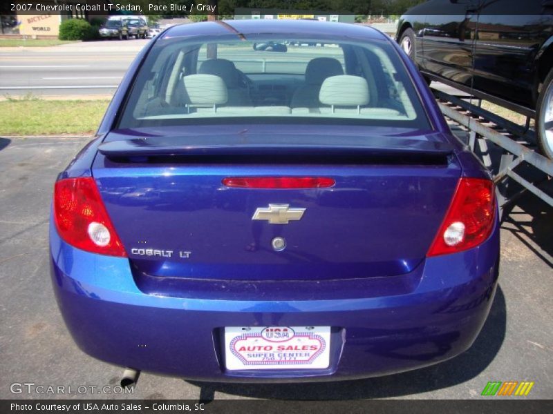 Pace Blue / Gray 2007 Chevrolet Cobalt LT Sedan