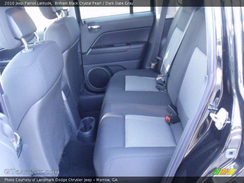 Brilliant Black Crystal Pearl / Dark Slate Gray 2010 Jeep Patriot Latitude