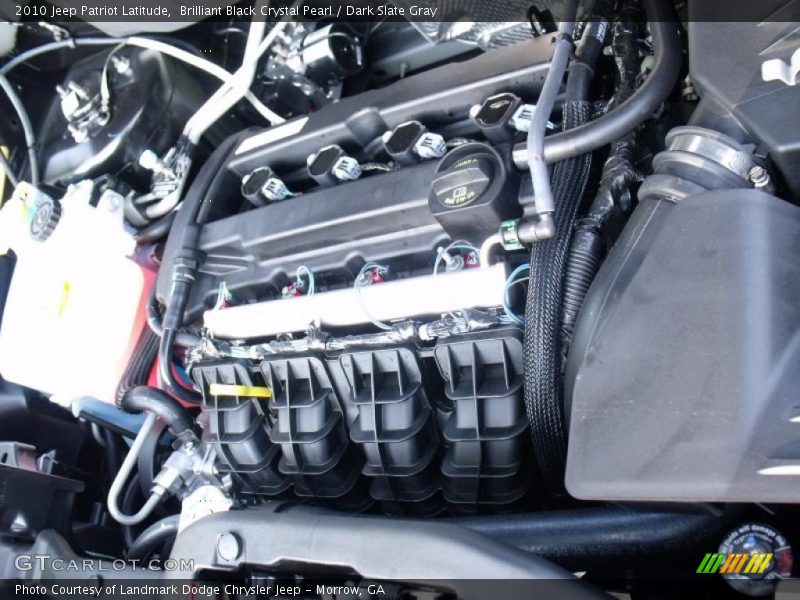 Brilliant Black Crystal Pearl / Dark Slate Gray 2010 Jeep Patriot Latitude