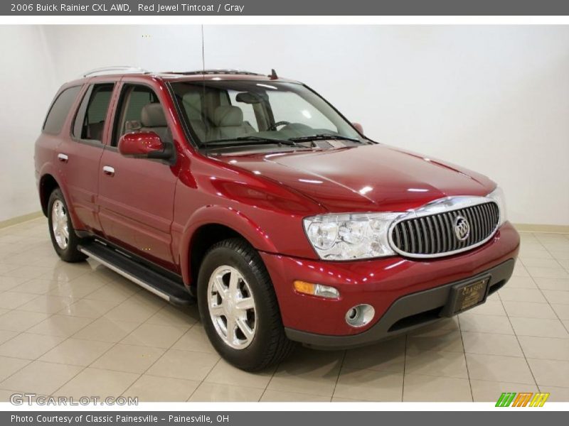 Red Jewel Tintcoat / Gray 2006 Buick Rainier CXL AWD