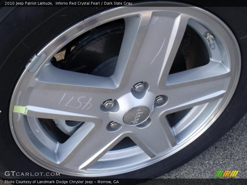 Inferno Red Crystal Pearl / Dark Slate Gray 2010 Jeep Patriot Latitude