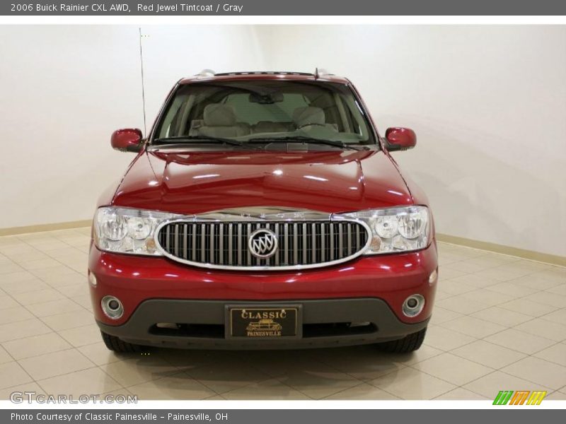Red Jewel Tintcoat / Gray 2006 Buick Rainier CXL AWD