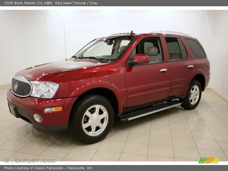 Red Jewel Tintcoat / Gray 2006 Buick Rainier CXL AWD