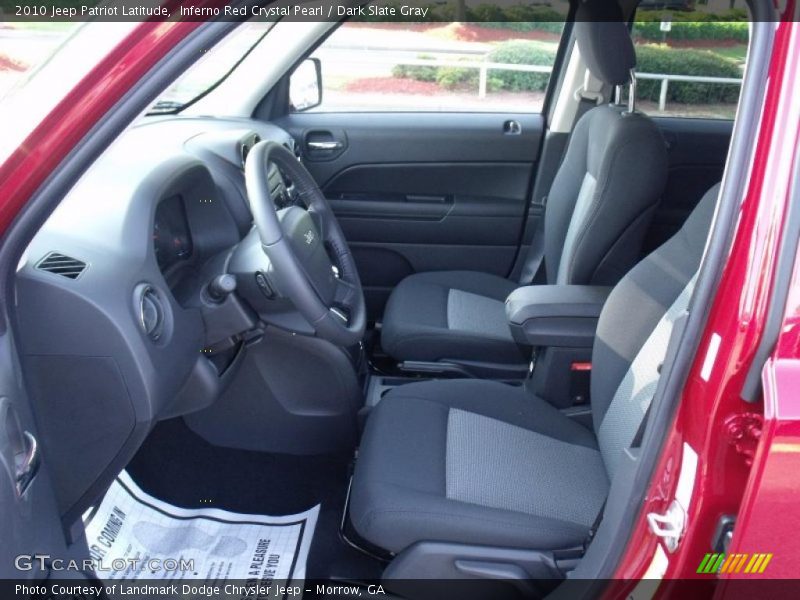 Inferno Red Crystal Pearl / Dark Slate Gray 2010 Jeep Patriot Latitude