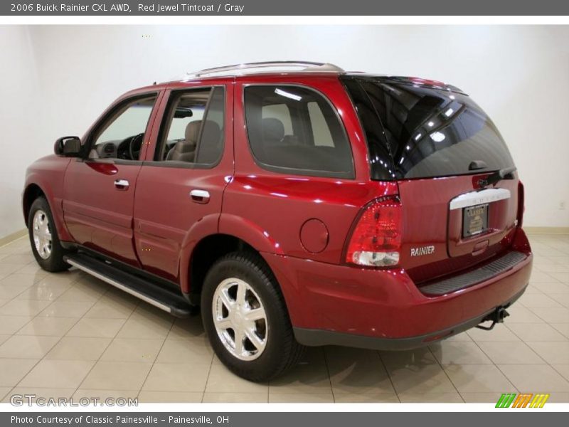 Red Jewel Tintcoat / Gray 2006 Buick Rainier CXL AWD