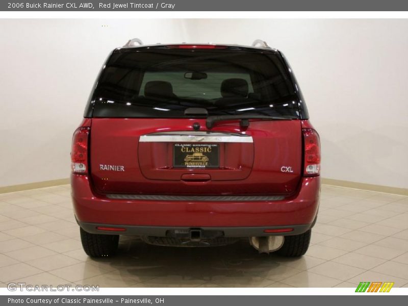 Red Jewel Tintcoat / Gray 2006 Buick Rainier CXL AWD