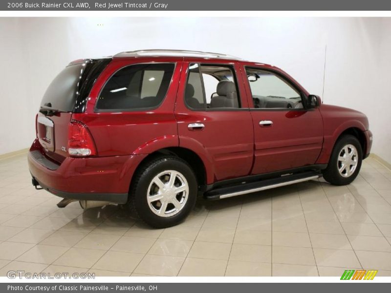 Red Jewel Tintcoat / Gray 2006 Buick Rainier CXL AWD