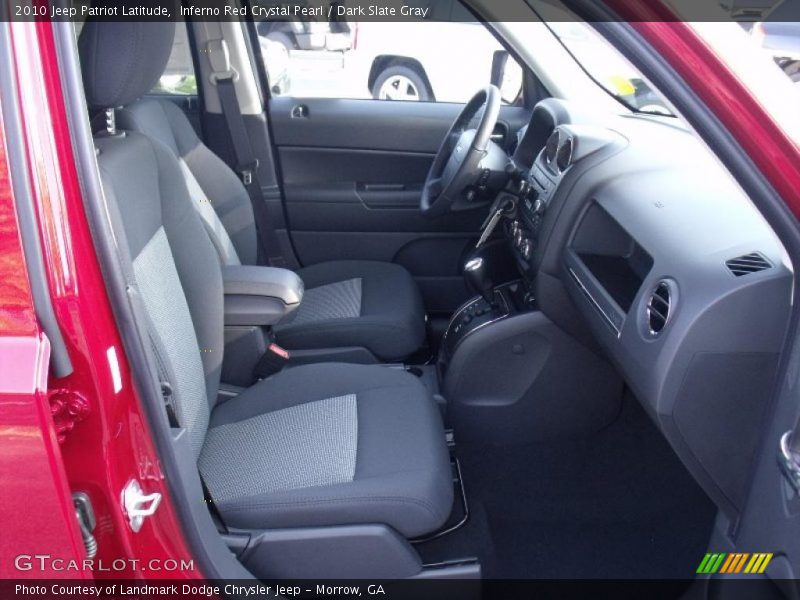 Inferno Red Crystal Pearl / Dark Slate Gray 2010 Jeep Patriot Latitude