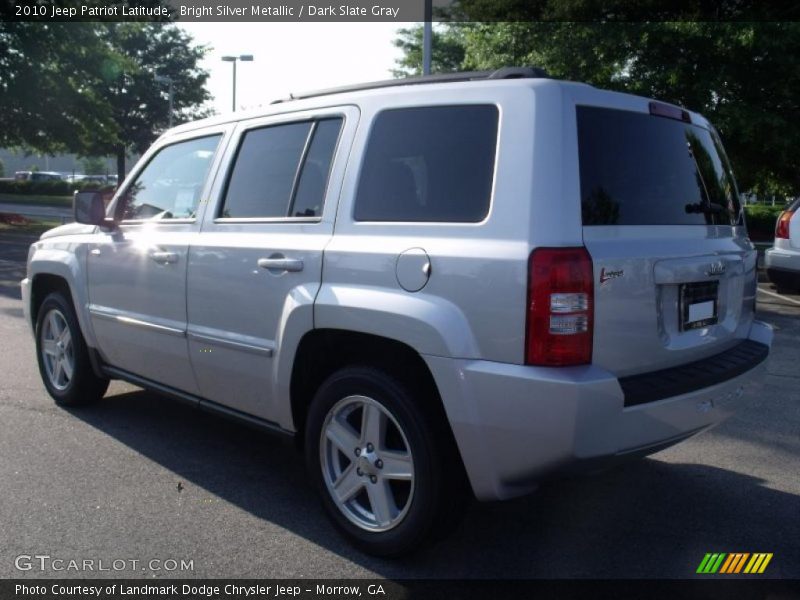 Bright Silver Metallic / Dark Slate Gray 2010 Jeep Patriot Latitude