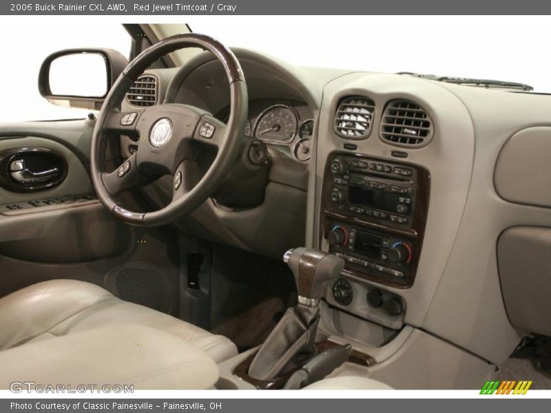 Red Jewel Tintcoat / Gray 2006 Buick Rainier CXL AWD