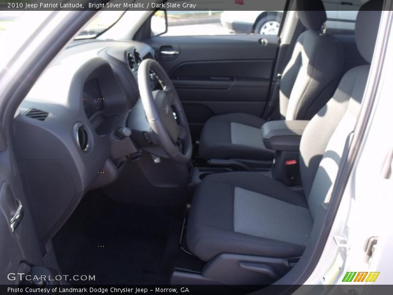 Bright Silver Metallic / Dark Slate Gray 2010 Jeep Patriot Latitude