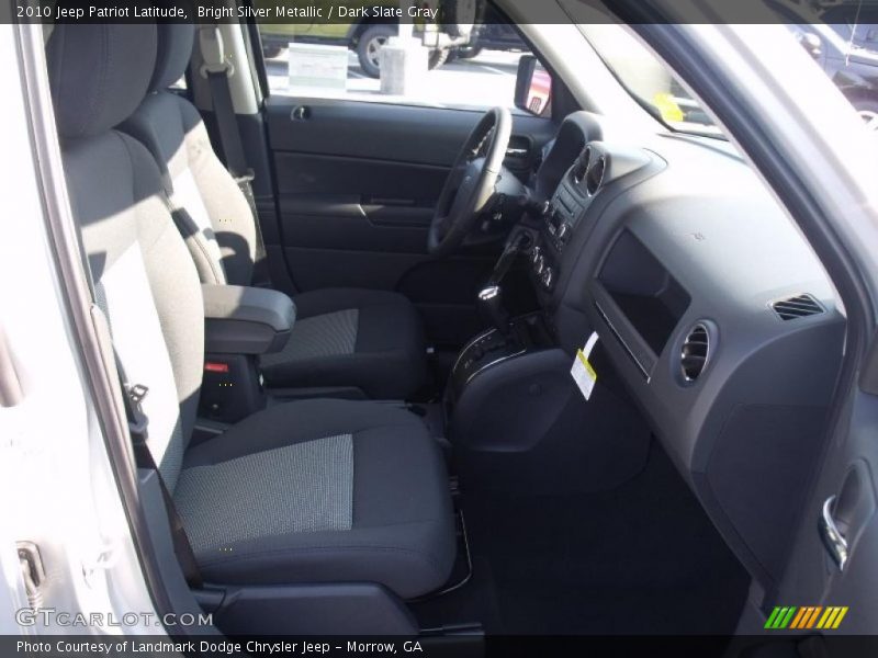 Bright Silver Metallic / Dark Slate Gray 2010 Jeep Patriot Latitude