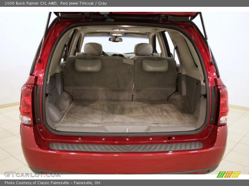 Red Jewel Tintcoat / Gray 2006 Buick Rainier CXL AWD