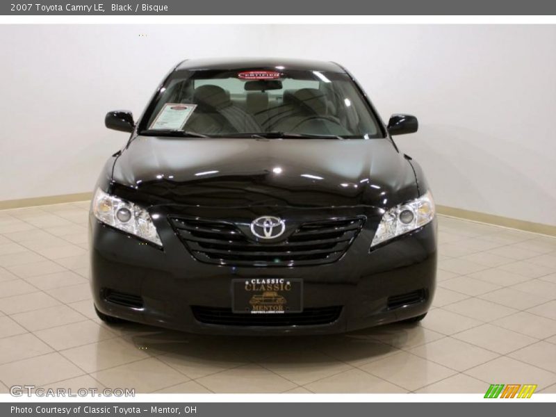 Black / Bisque 2007 Toyota Camry LE