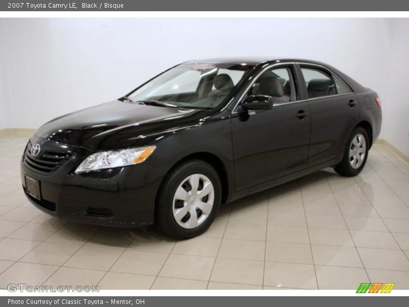 Black / Bisque 2007 Toyota Camry LE