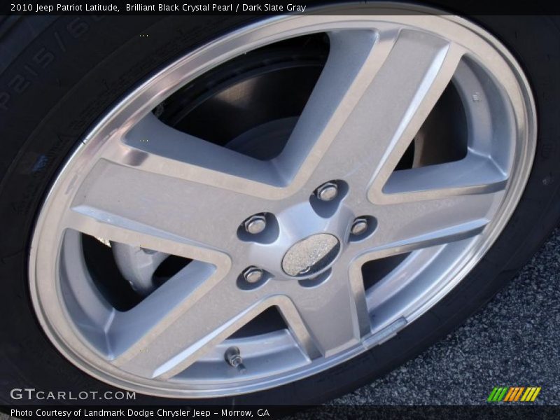 Brilliant Black Crystal Pearl / Dark Slate Gray 2010 Jeep Patriot Latitude