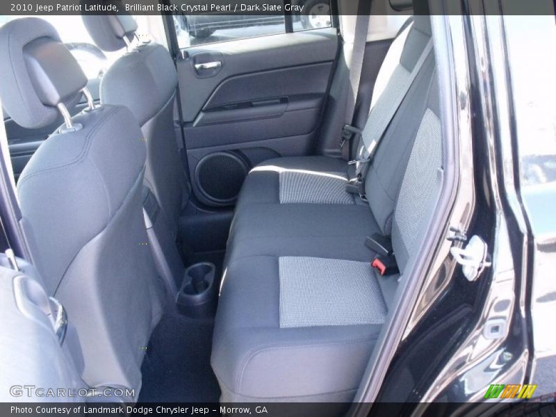 Brilliant Black Crystal Pearl / Dark Slate Gray 2010 Jeep Patriot Latitude