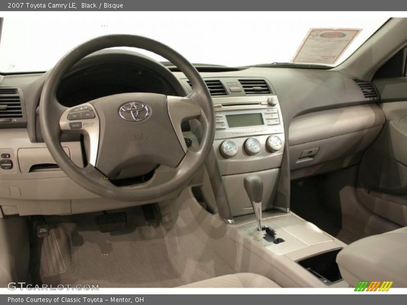 Black / Bisque 2007 Toyota Camry LE