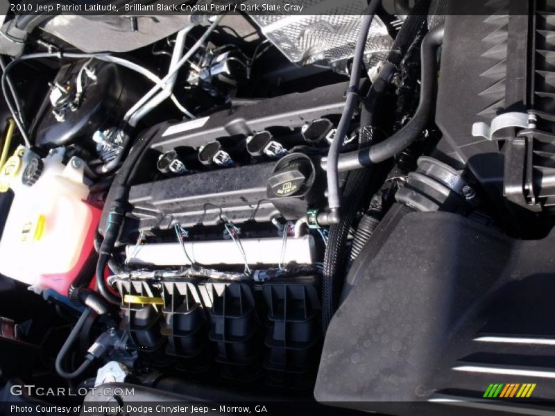 Brilliant Black Crystal Pearl / Dark Slate Gray 2010 Jeep Patriot Latitude