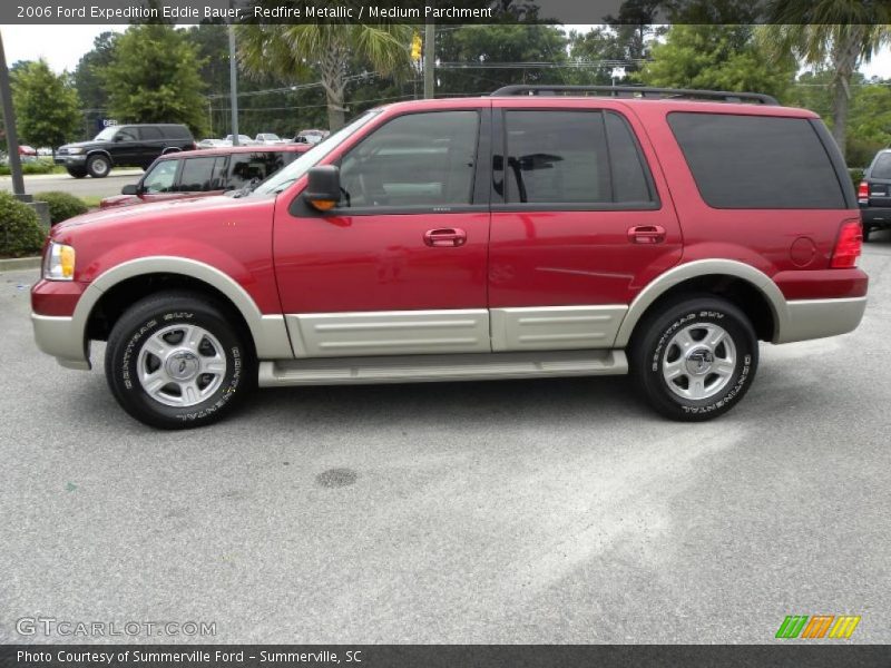Redfire Metallic / Medium Parchment 2006 Ford Expedition Eddie Bauer