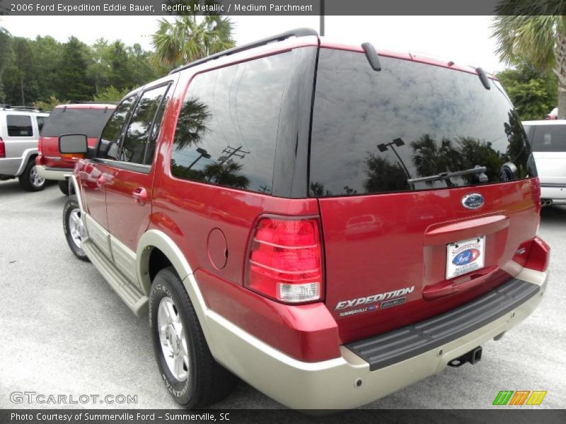Redfire Metallic / Medium Parchment 2006 Ford Expedition Eddie Bauer