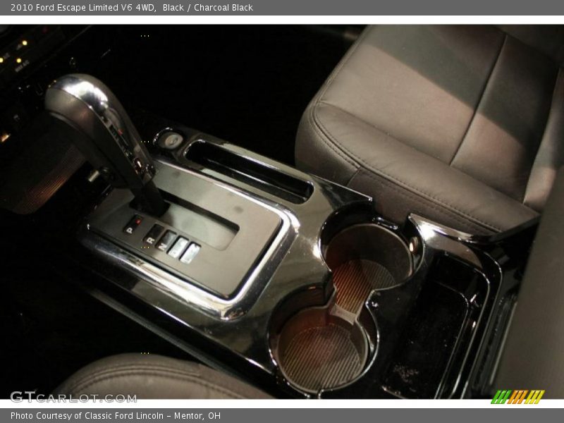 Black / Charcoal Black 2010 Ford Escape Limited V6 4WD