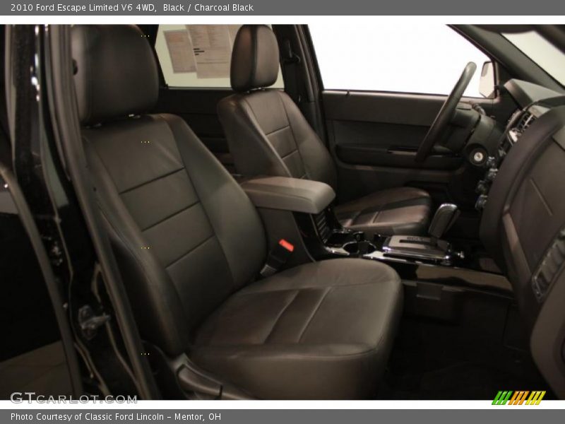 Black / Charcoal Black 2010 Ford Escape Limited V6 4WD