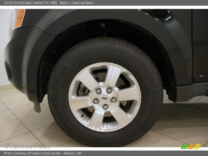 Black / Charcoal Black 2010 Ford Escape Limited V6 4WD