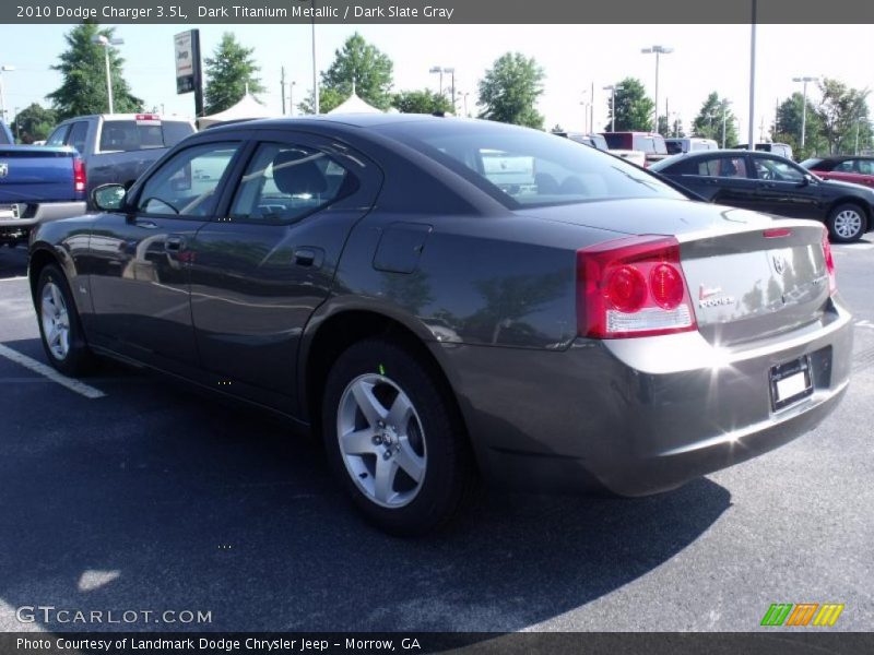 Dark Titanium Metallic / Dark Slate Gray 2010 Dodge Charger 3.5L
