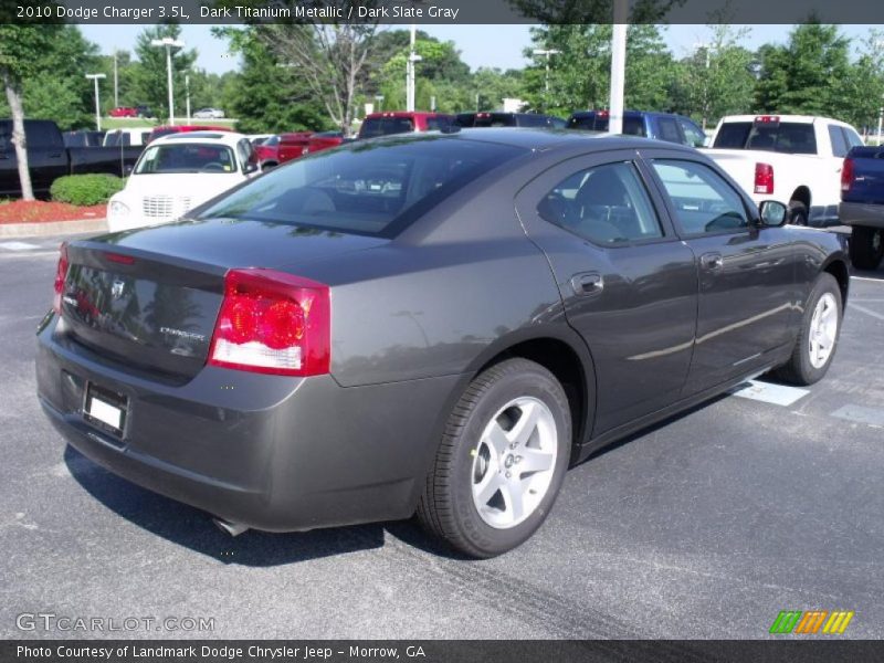 Dark Titanium Metallic / Dark Slate Gray 2010 Dodge Charger 3.5L