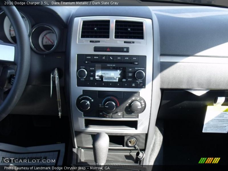 Dark Titanium Metallic / Dark Slate Gray 2010 Dodge Charger 3.5L