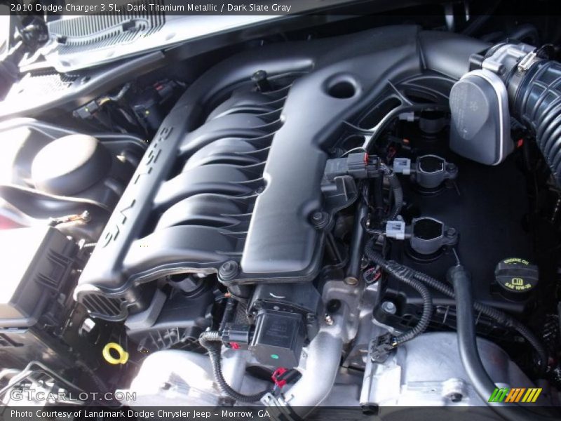 Dark Titanium Metallic / Dark Slate Gray 2010 Dodge Charger 3.5L