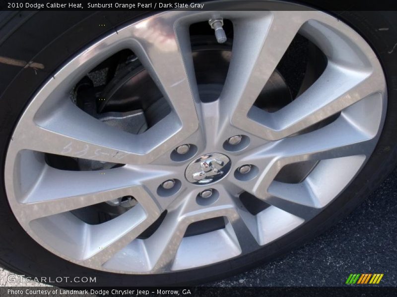 Sunburst Orange Pearl / Dark Slate Gray 2010 Dodge Caliber Heat