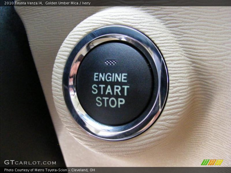Golden Umber Mica / Ivory 2010 Toyota Venza I4