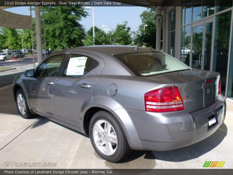 Silver Steel Metallic / Dark Slate Gray 2010 Dodge Avenger Express