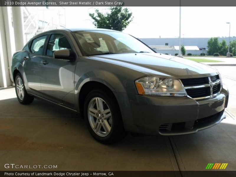Silver Steel Metallic / Dark Slate Gray 2010 Dodge Avenger Express