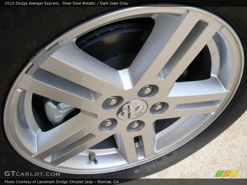Silver Steel Metallic / Dark Slate Gray 2010 Dodge Avenger Express