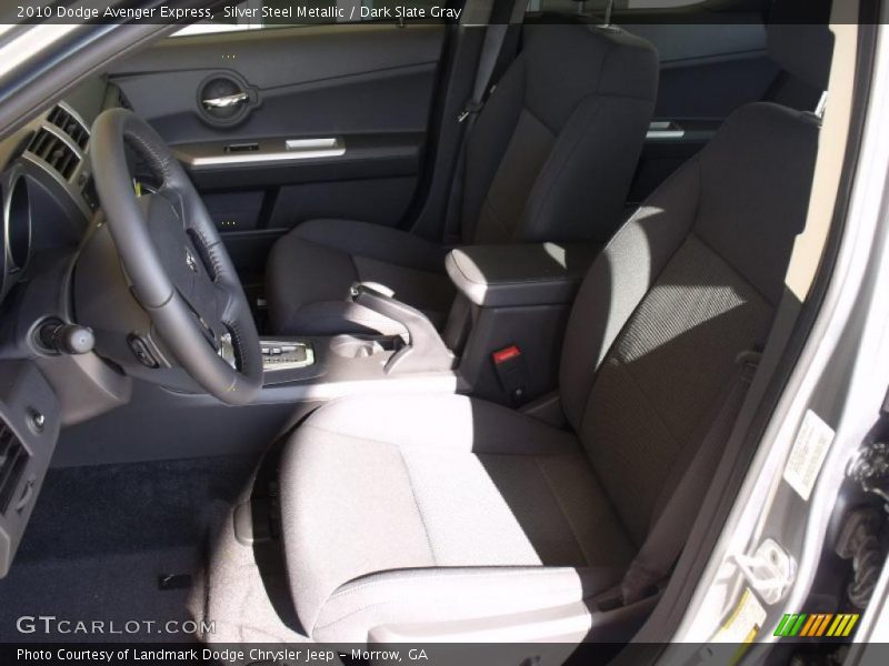 Silver Steel Metallic / Dark Slate Gray 2010 Dodge Avenger Express