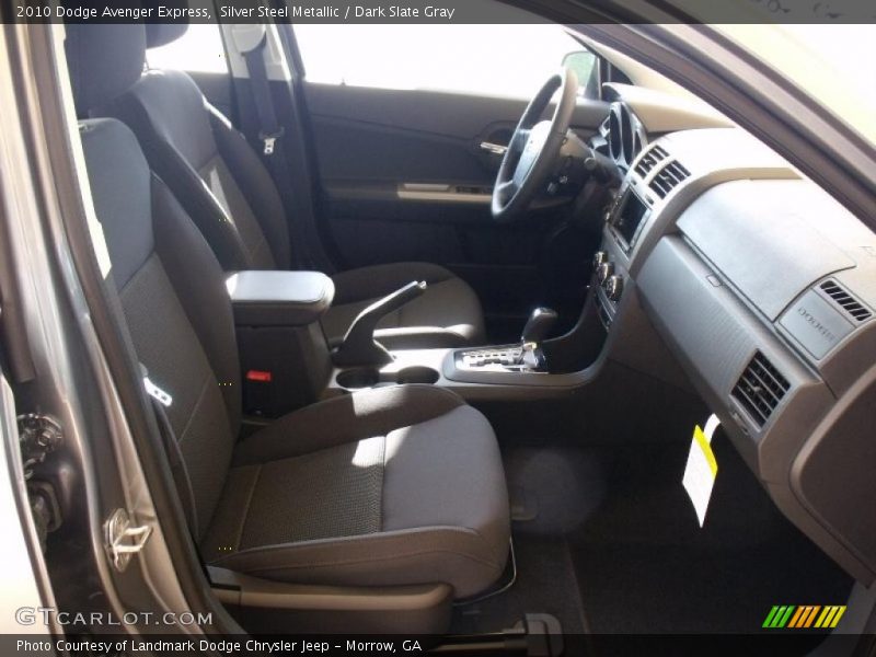 Silver Steel Metallic / Dark Slate Gray 2010 Dodge Avenger Express