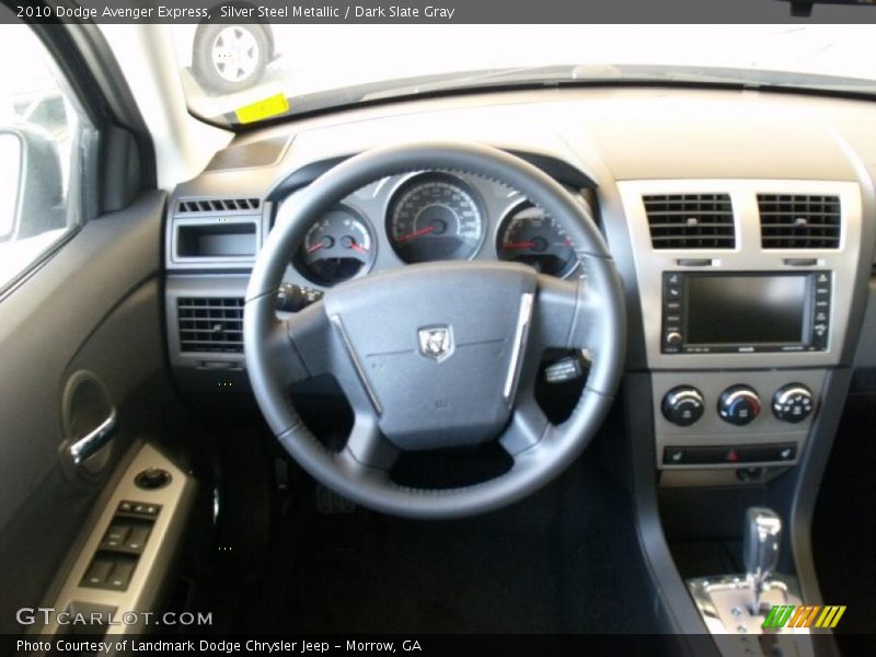 Silver Steel Metallic / Dark Slate Gray 2010 Dodge Avenger Express