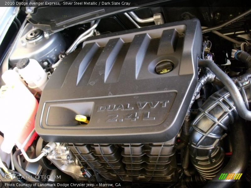 Silver Steel Metallic / Dark Slate Gray 2010 Dodge Avenger Express