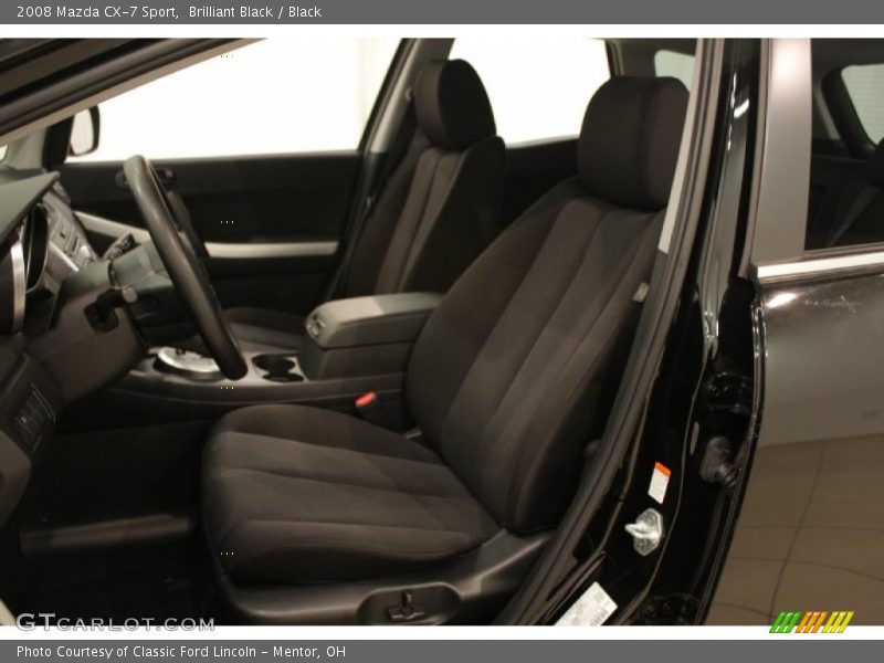 Brilliant Black / Black 2008 Mazda CX-7 Sport