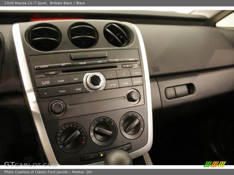 Brilliant Black / Black 2008 Mazda CX-7 Sport