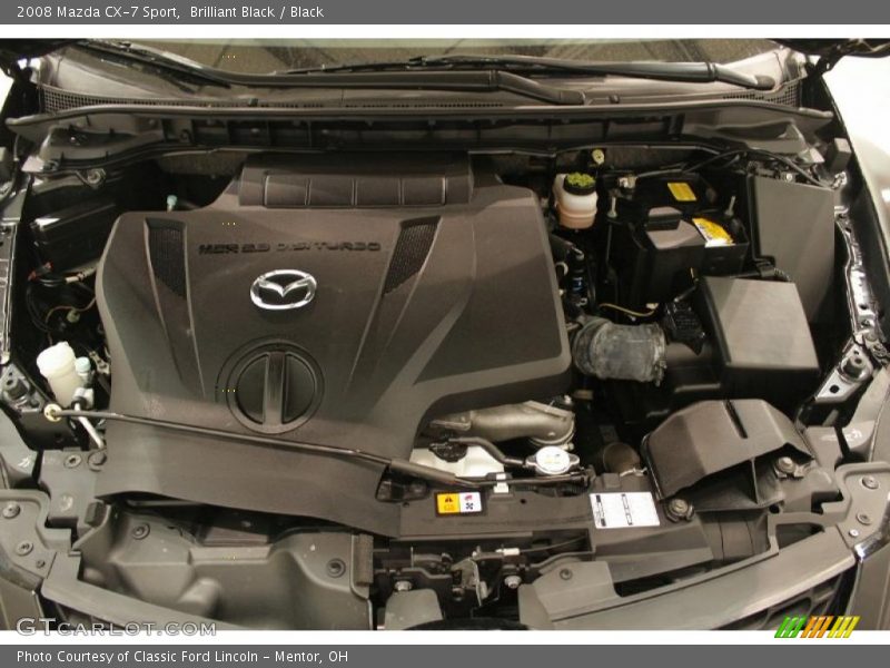 Brilliant Black / Black 2008 Mazda CX-7 Sport