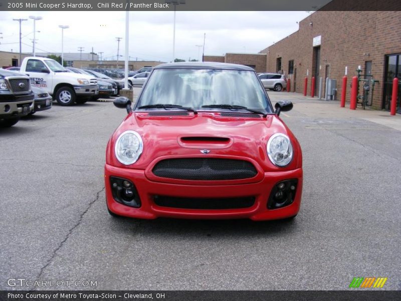 Chili Red / Panther Black 2005 Mini Cooper S Hardtop