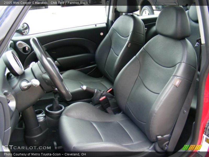 Chili Red / Panther Black 2005 Mini Cooper S Hardtop
