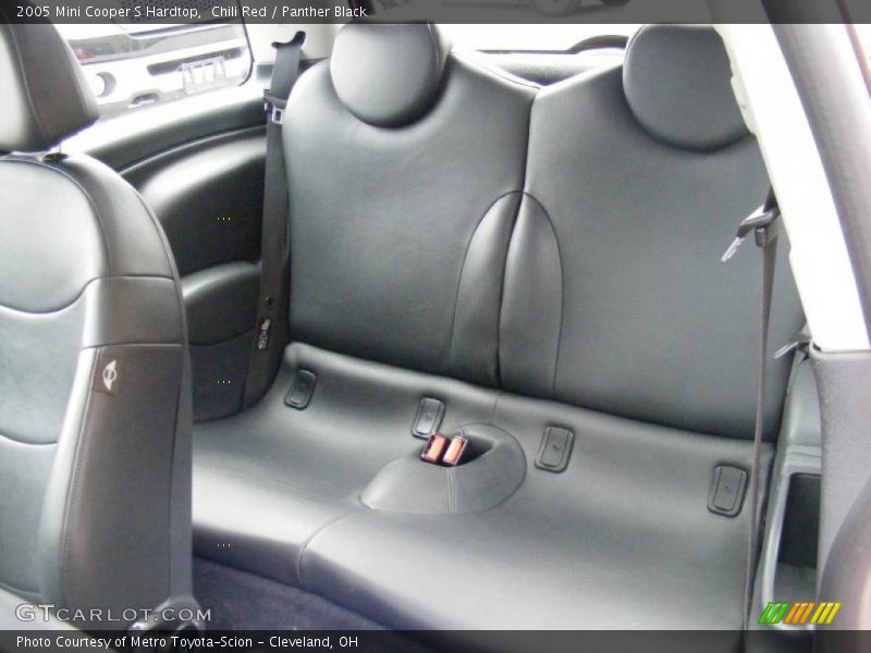 Chili Red / Panther Black 2005 Mini Cooper S Hardtop