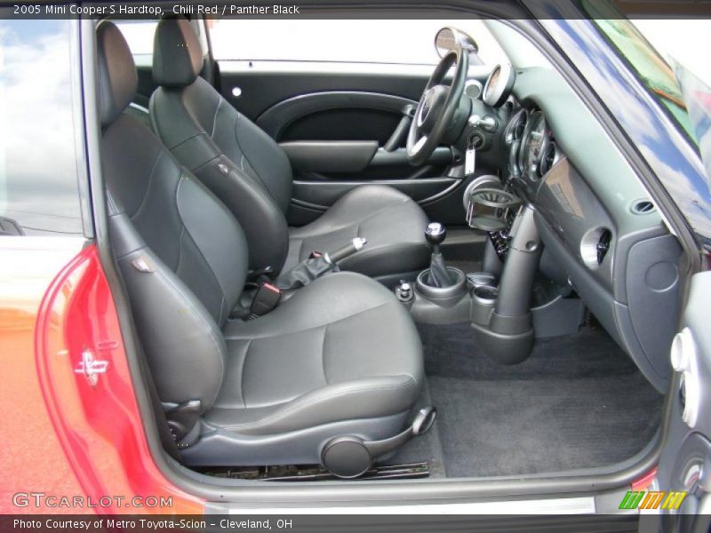 Chili Red / Panther Black 2005 Mini Cooper S Hardtop