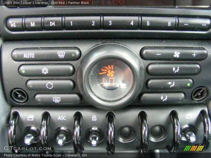 Chili Red / Panther Black 2005 Mini Cooper S Hardtop